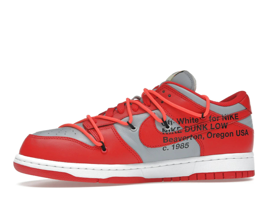 Nike Dunk Low Off-White University Red