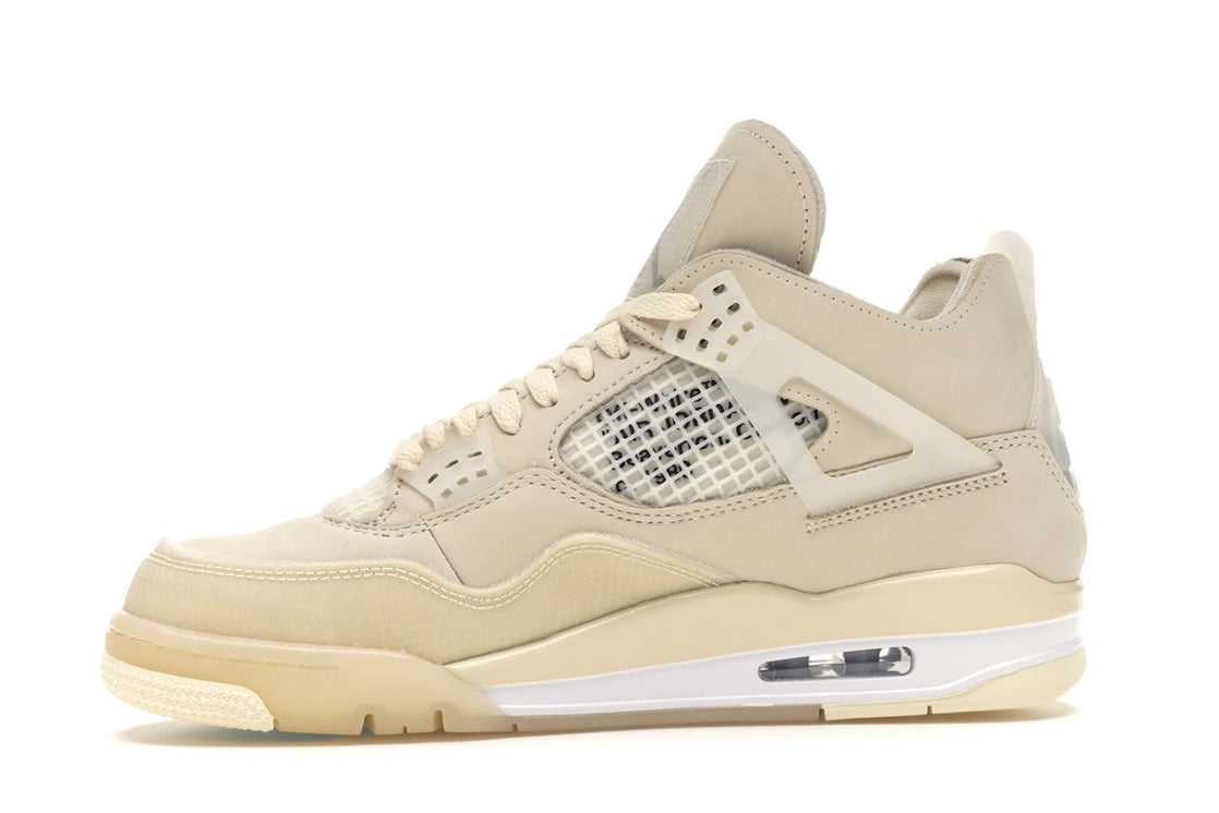 Jordan 4 Retro Off-White Sail Midweek Heat V2
