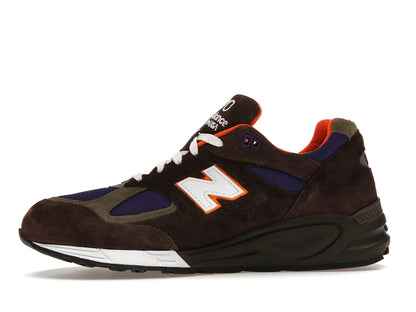 New Balance 990v2 MiUSA Brown Purple
