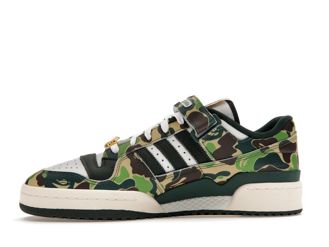 Adidas Forum 84 Low Bape 30th Anniversary Green Camo