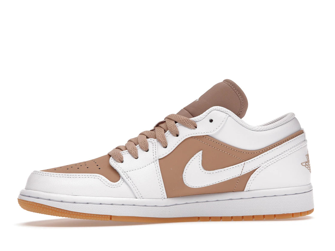 Jordan 1 Low Gum White