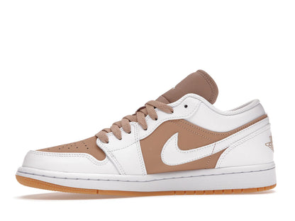 Jordan 1 Low Gum White