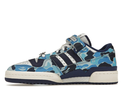 Adidas Forum 84 Low Bape 30th Anniversary Blue Camo
