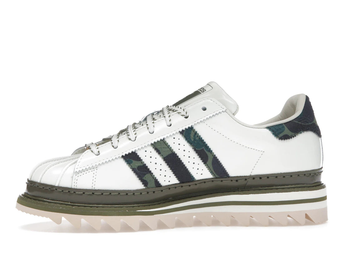 Adidas Superstar CLOT by Edison Chen x Bape Off White