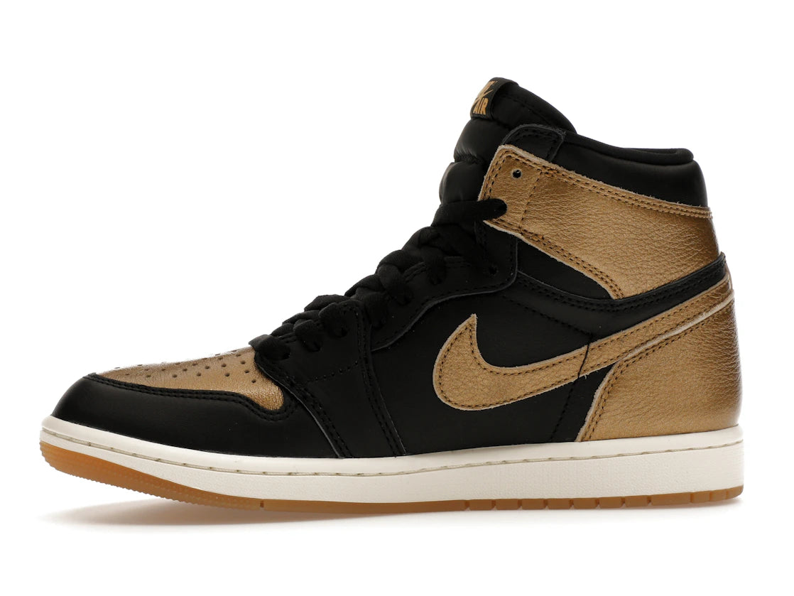 Jordan 1 Retro High OG Black Metallic Gold