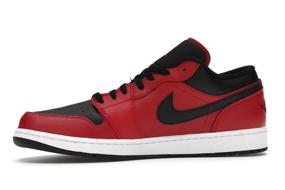Jordan 1 Low Reverse Bred Pebbled Swoosh