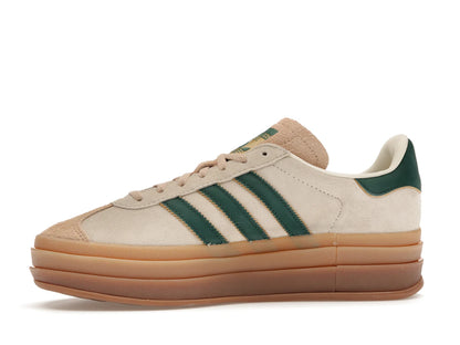 adidas Gazelle Bold Magic Beige Collegiate Green
