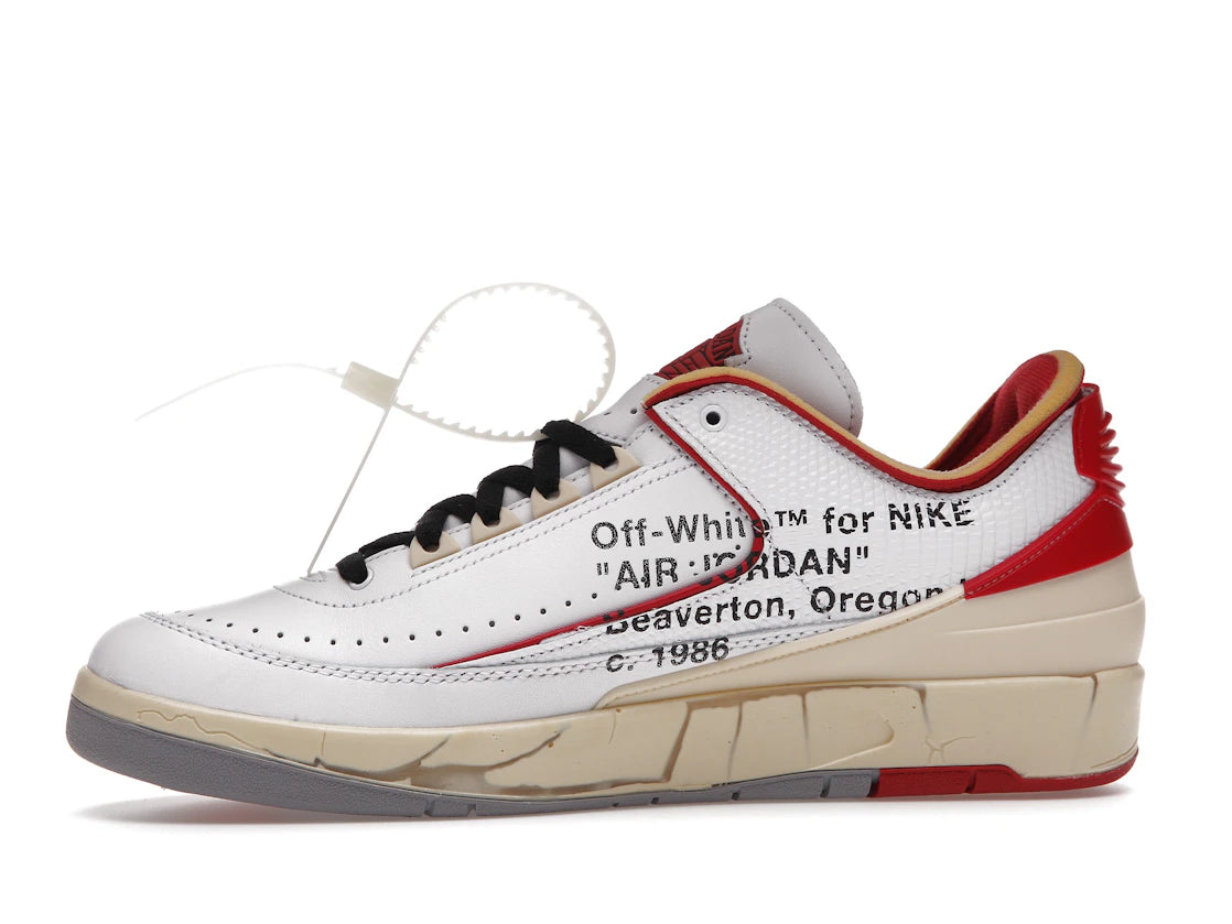 Jordan 2 Retro Low SP Off-White White Red