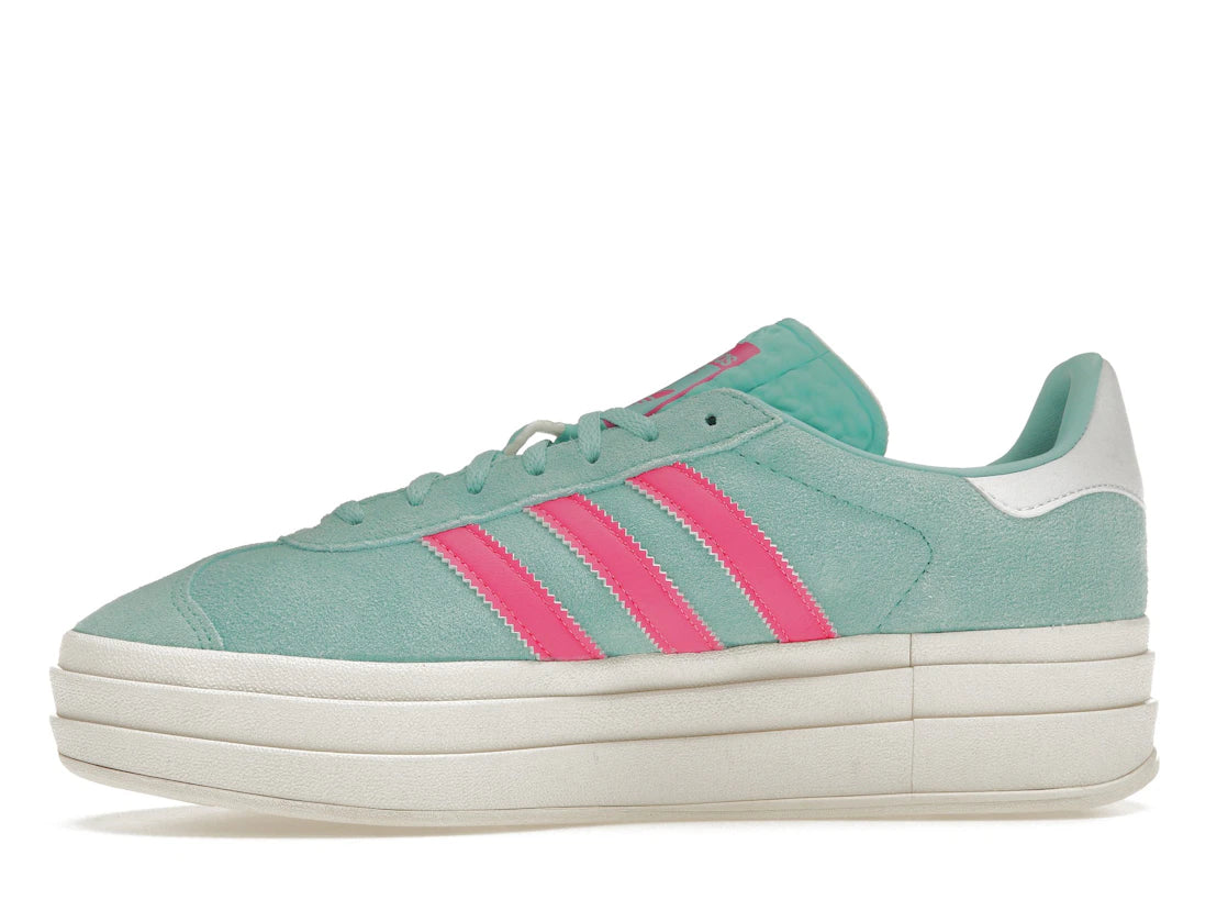 adidas Gazelle Bold Flash Aqua Lucid Pink