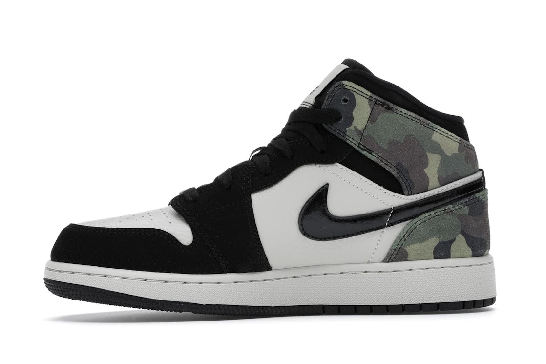 Jordan 1 Mid Camo