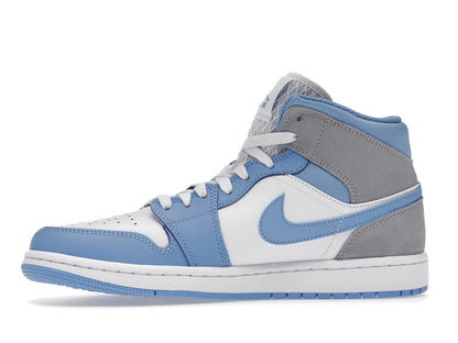 Jordan 1 Mid University Blue Grey