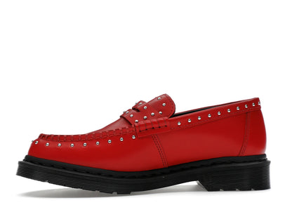 Dr. Martens Studded Penton Loafer Supreme Red