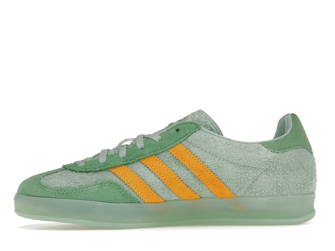 adidas Gazelle Indoor Hazy Green Crew Yellow