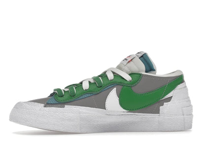 Nike Blazer Low sacai Medium Gray Classic Green (Men's)