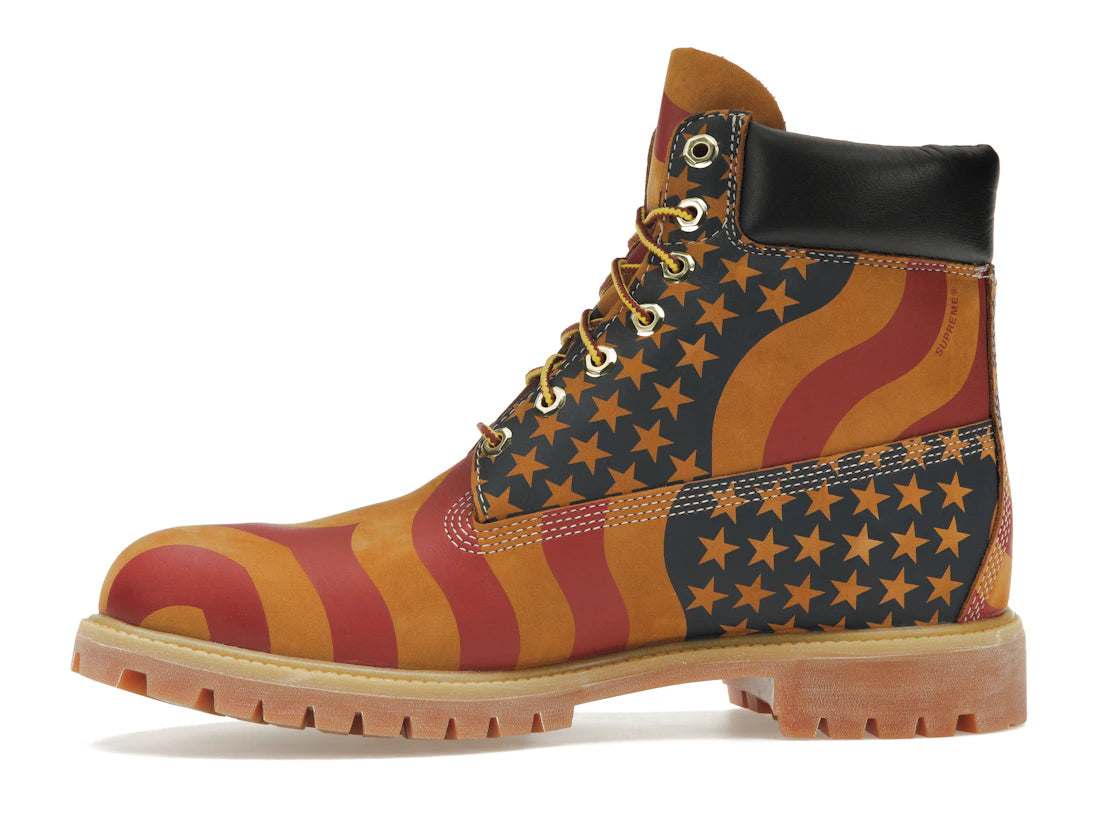 Timberland 6" Boot Supreme Stars & Stripes Wheat
