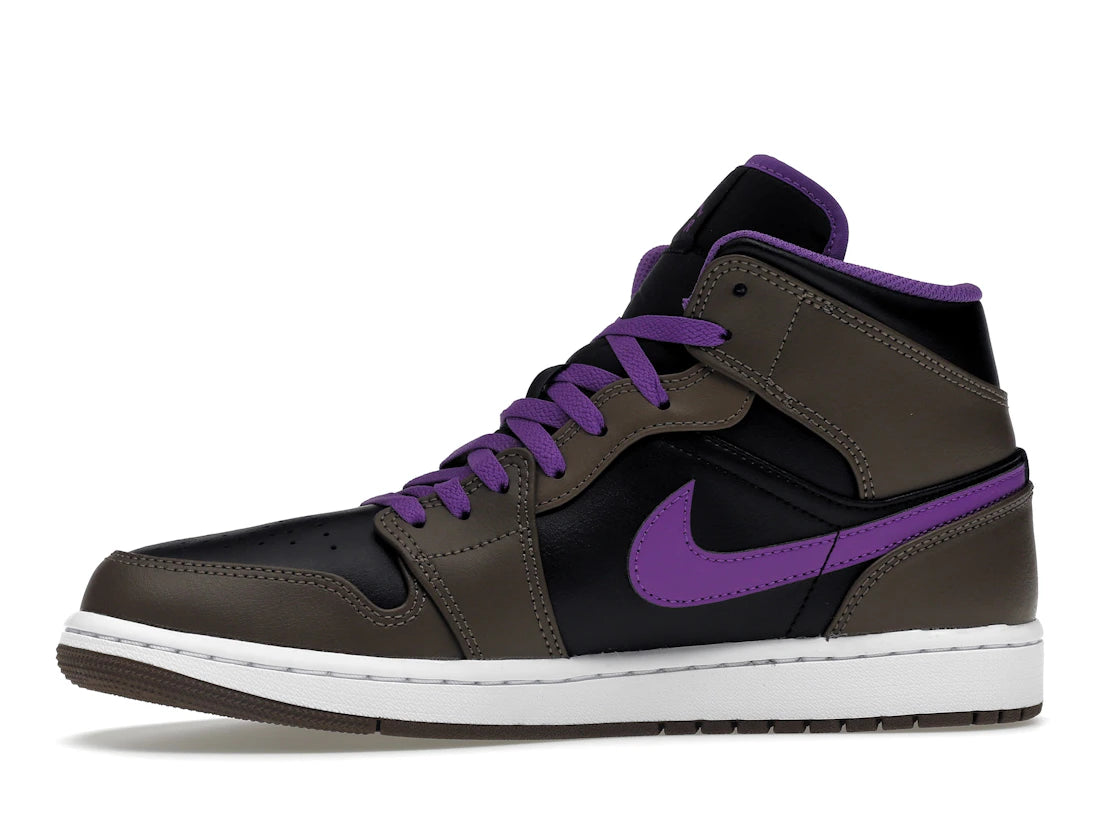 Jordan 1 Mid Purple Mocha