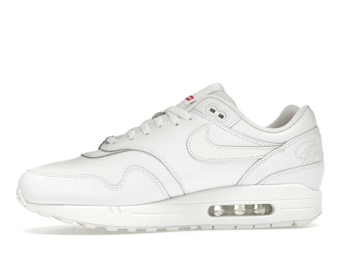 Nike Air Max 1 '87 SP Supreme Triple Blanc (Homme)