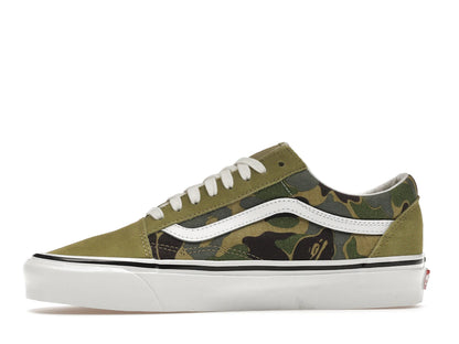 Vans Old Skool 36 DX Bape Green ABC Camo