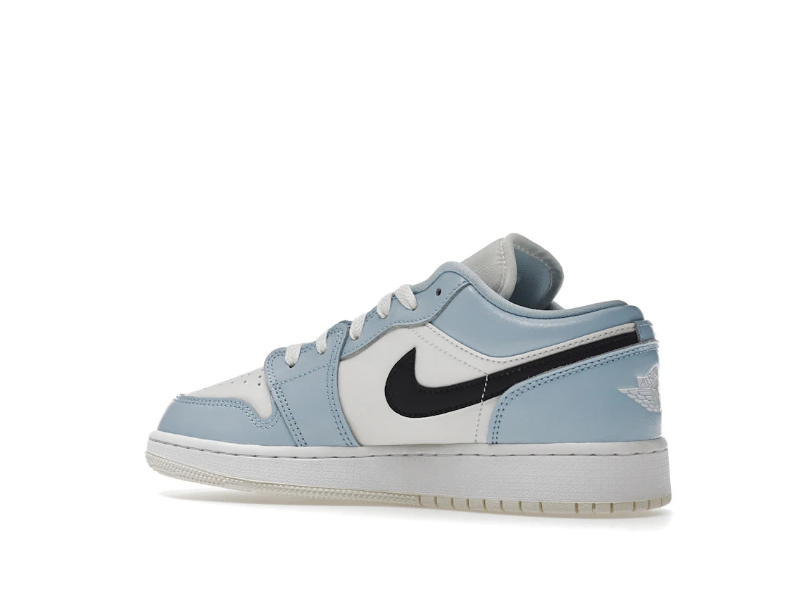 Jordan 1 Low Ice Blue Black