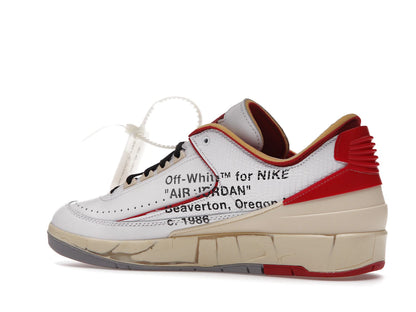 Jordan 2 Retro Low SP Off-White White Red