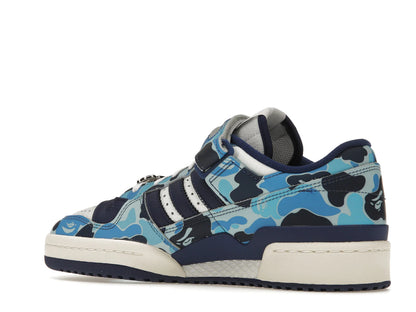 Adidas Forum 84 Low Bape 30th Anniversary Blue Camo