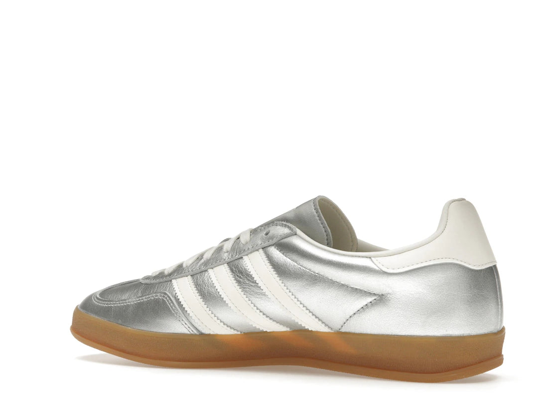 adidas Gazelle Indoor Silver Metallic Core White