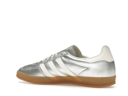 adidas Gazelle Indoor Silver Metallic Core White