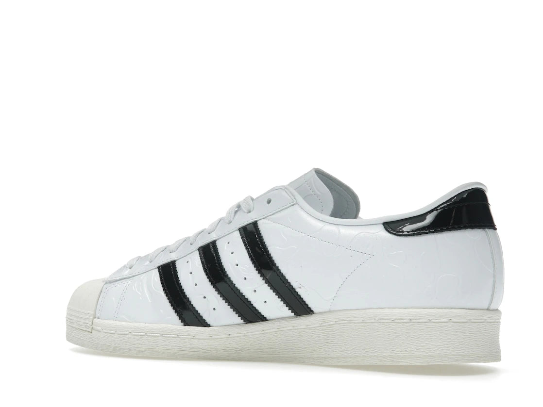 Adidas Superstar Vintage Bape White Black
