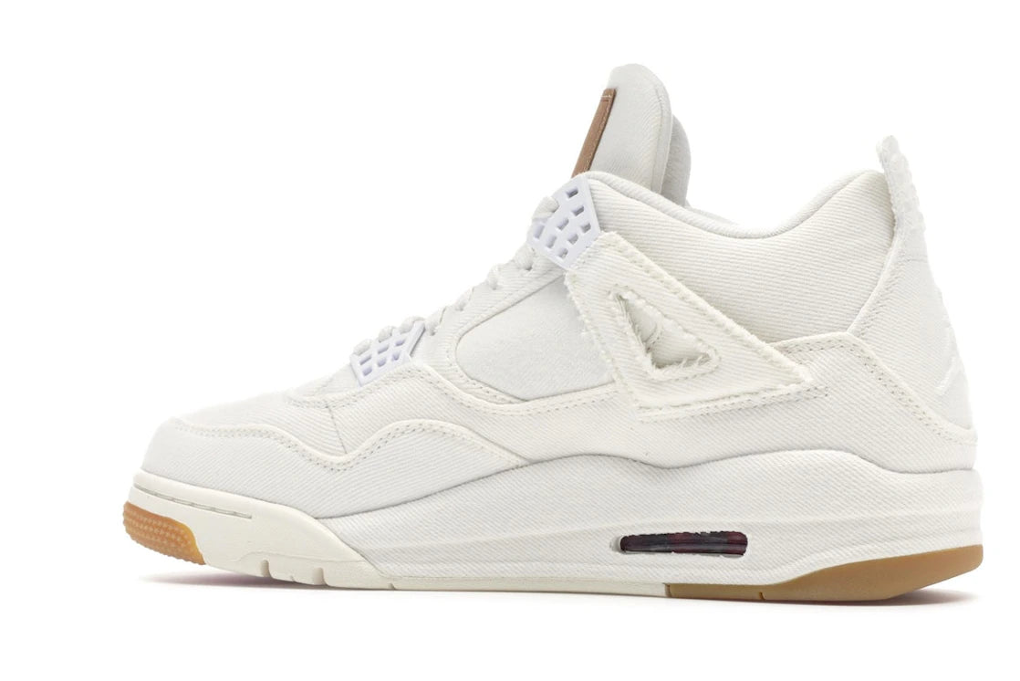 Air Jordan 4 Retro Levi's White