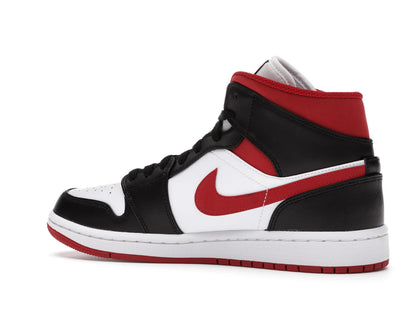Jordan 1 Mid Gym Red Black White