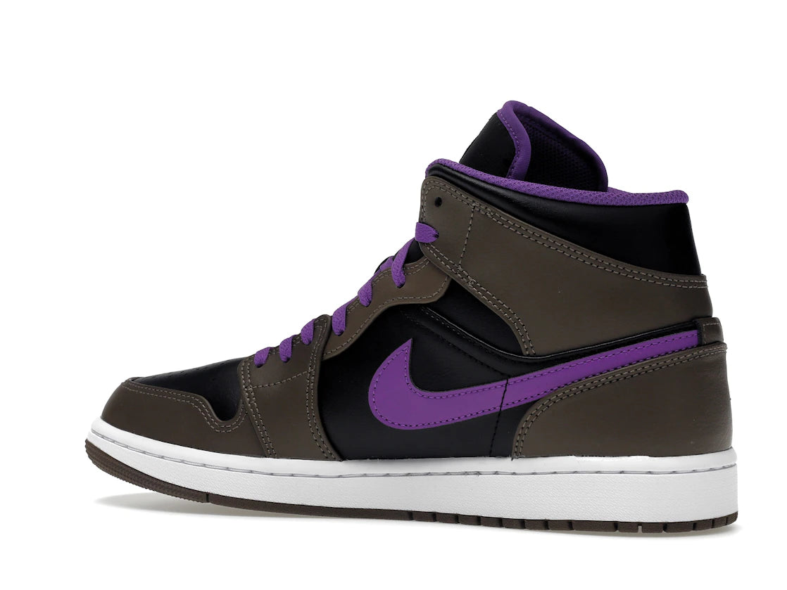Jordan 1 Mid Purple Mocha