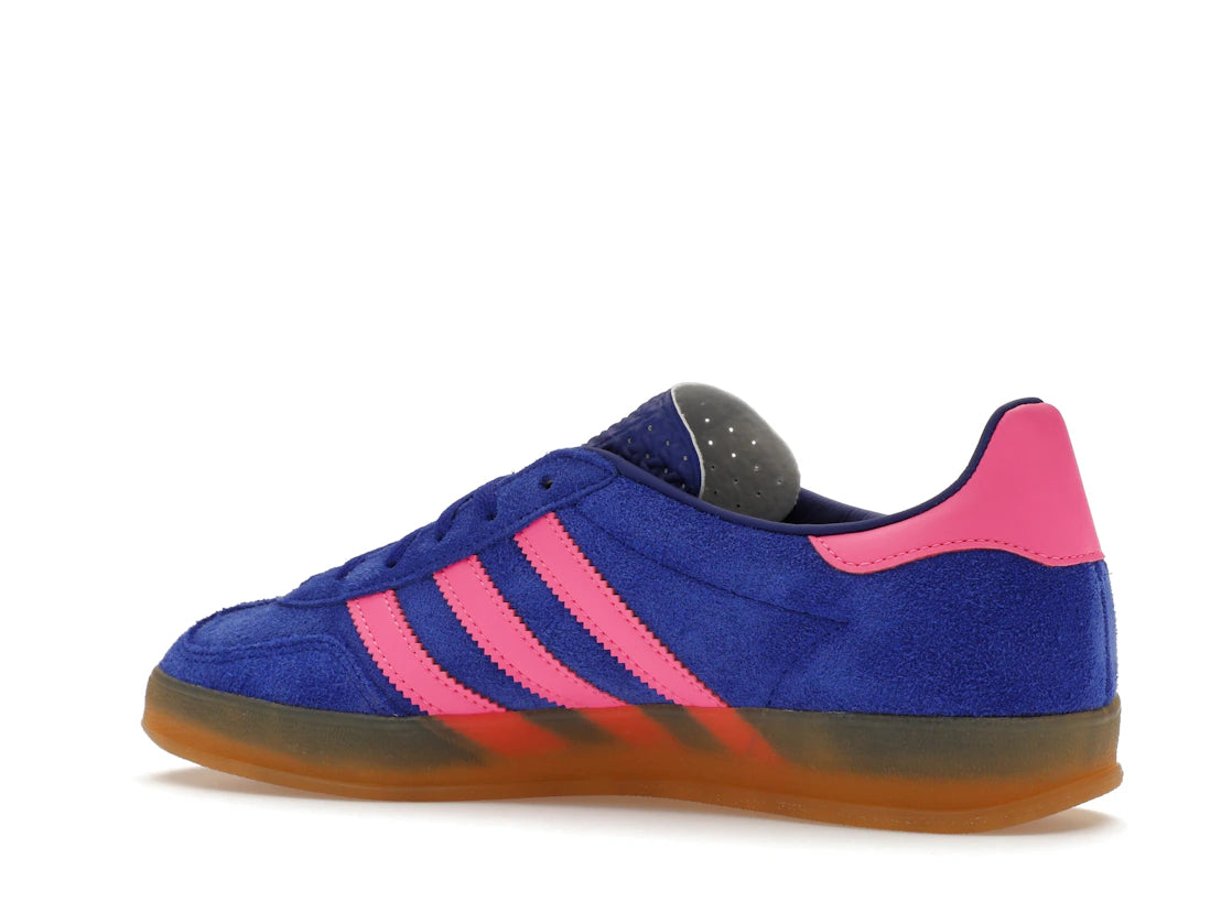 adidas Gazelle Indoor Bleu Lucide Rose (Femme)