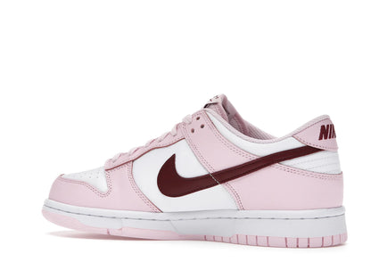 Nike Dunk Low Pink Foam Red White