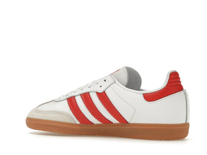 adidas Samba OG White Solar Red Gum