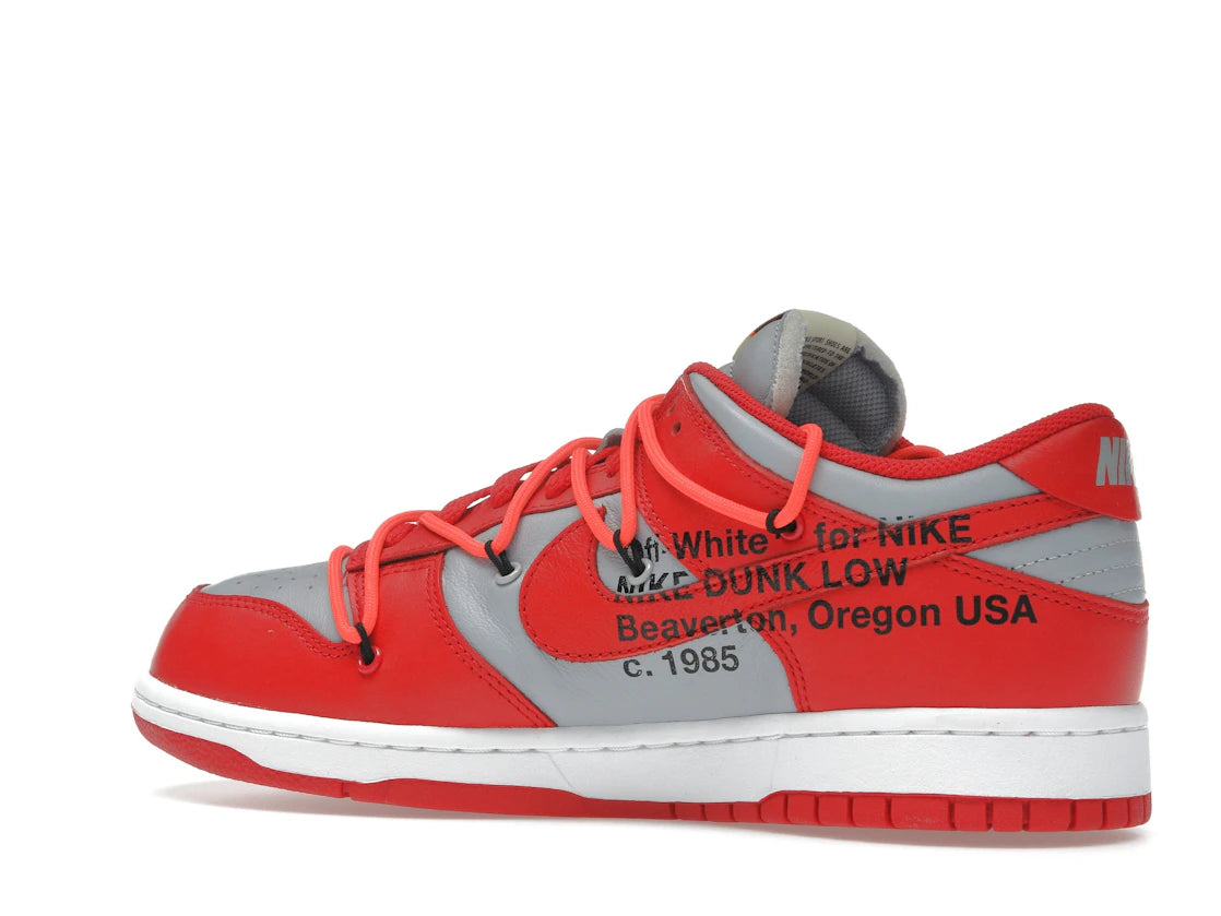 Nike Dunk Low Off-White University Red