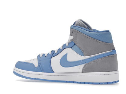 Jordan 1 Mid University Blue Grey