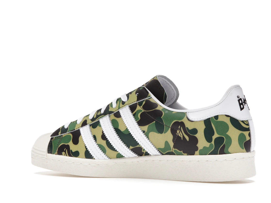 Adidas Superstar Bape ABC Camo Green