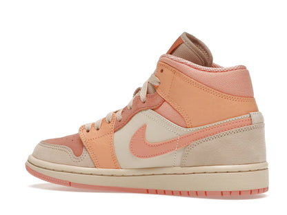 Jordan 1 Mid Apricot Orange