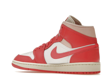 Jordan 1 Mid Strawberries and Cream
