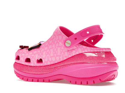 Crocs Classic Mega Crush Clog Barbie The Movie Electric Pink
