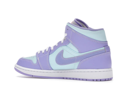 Jordan 1 Mid Purple Aqua
