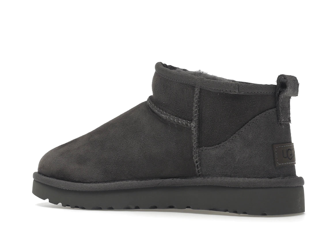 Bottes UGG Classic Ultra Mini grises (Femme)