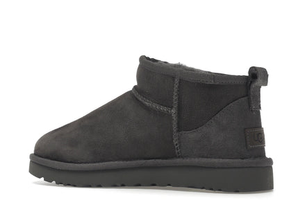 Bottes UGG Classic Ultra Mini grises (Femme)