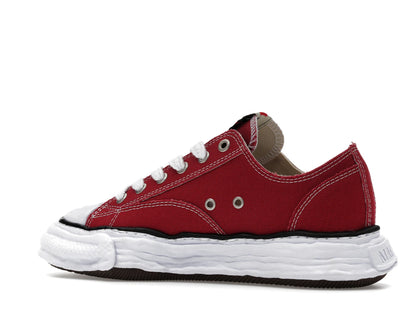 Maison Mihara Yasuhiro Peterson 23 OG Sole Canvas Low Bordeaux