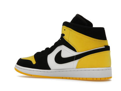 Jordan 1 Mid Yellow Toe Black