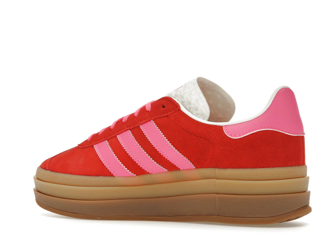 adidas Gazelle Bold Collegiate Red Lucid Pink