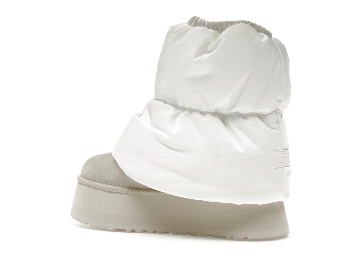 UGG Classic Mini Dipper Puffer Boot White Ceramic