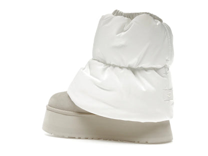 UGG Classic Mini Dipper Puffer Boot White Ceramic