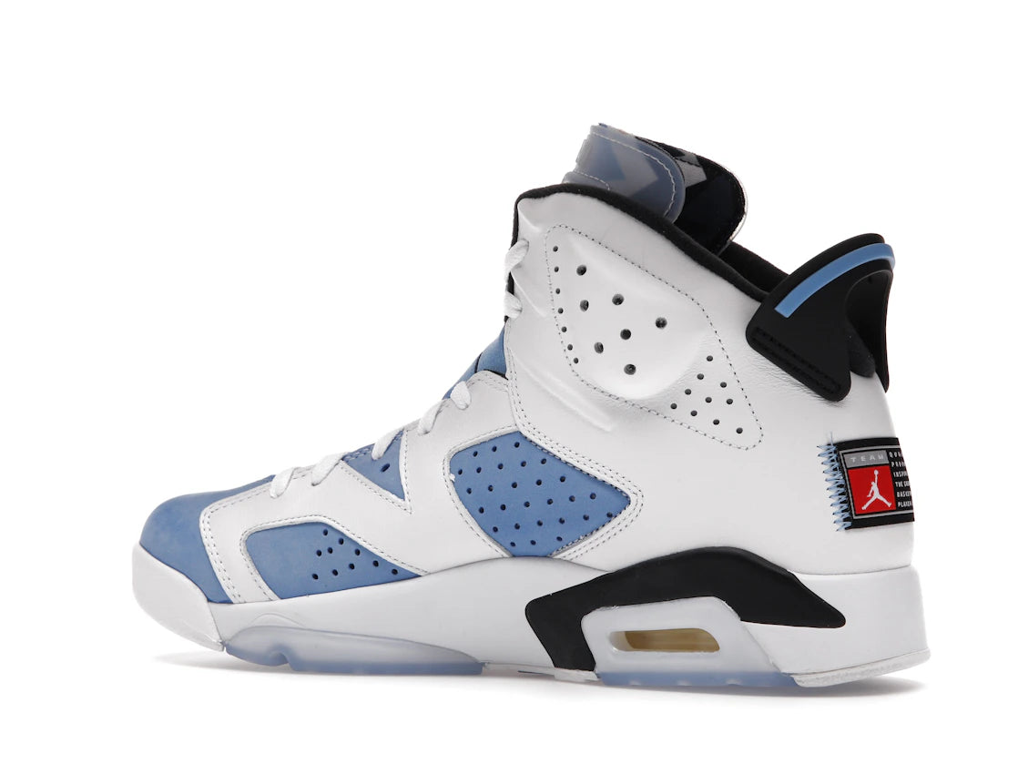 Air Jordan 6 Retro UNC White