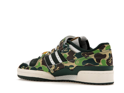 Adidas Forum 84 Low Bape 30th Anniversary Green Camo